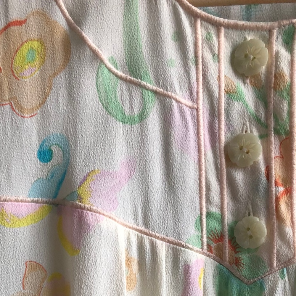 Pastel coach dress